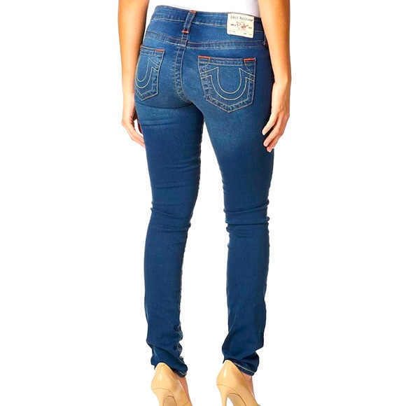 EUC True Religion “Julie” Skinny Jeans - Sz 28 - Picture 2 of 11